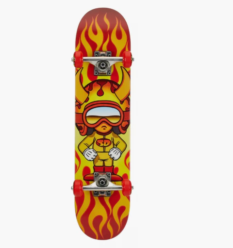 SKATE COMPLETO SPEED DEMONS HOT SHOT SOFT TOP 6.75