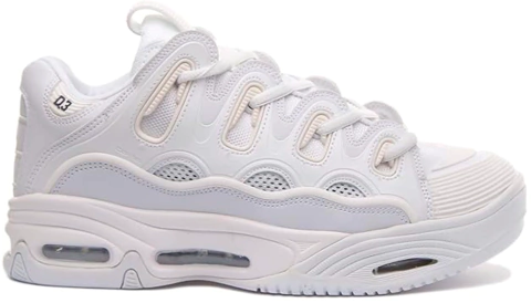 ZAPATILLA OSIRIS D3 2001 LUMINATED WHITE WHITE - comprar online