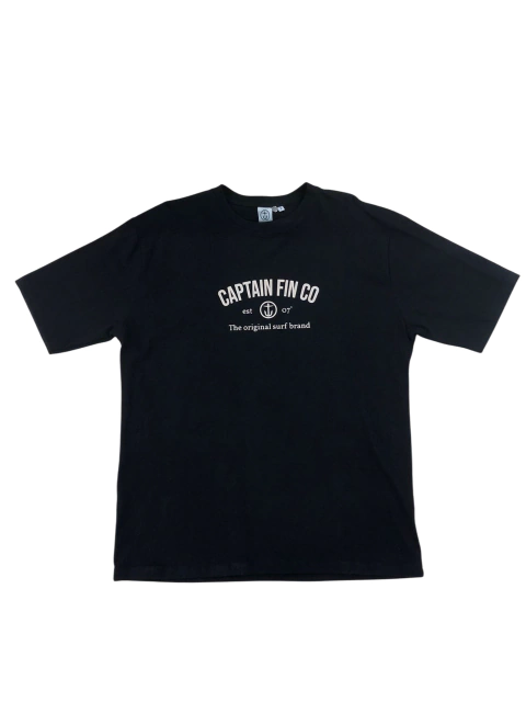 REMERA CAPTAIN FIN HENRY T-SHIRT NEGRO - comprar online