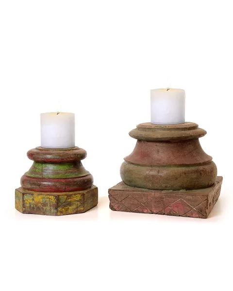 Candelabros antiguos Prakaash Kari