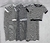 Conjunto modal listras bicolor saia midi cropped - loja online