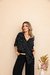 Maxi Camisa viscolycra poa manga cotovelo - comprar online