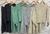 Conjunto mousse blusa manga ampla saia midi rodada tranças na internet