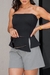 Cropped ponto roma tomara que caia fenda alongado - comprar online