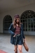 Short brim mom black tint - comprar online
