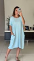 Vestido viscolycra amplo recortes joelho - comprar online
