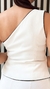 Conjunto alfaiataria nula manga frisos PB - comprar online