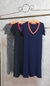 Vestido viscolycra midi golinha colors - loja online