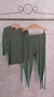Conjunto viscolycra bicolor barra manga 3/4 - comprar online