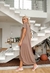Vestido viscolycra mullet recortes