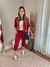 Conjunto moletinho bomber capuz zíper calça