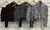 Conjunto modal pied de poule saia curta casaqueto botões - comprar online