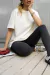 Calça legging pezinho suplex poliamida