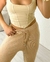 Calça modal wide hot fix losangos - Yellow Lily Store