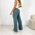 Calça modal wide hot fix losangos - loja online