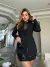 Blazer linho texturizado alongado