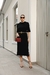 Imagem do Vestido modal amplo 3 listras inspired midi