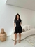 Vestido canelado premium pólo sainha rodada curto - comprar online