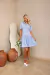Vestido canelado premium pólo sainha rodada curto - loja online
