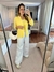 Conjunto viscolycra cardigan regata bicolor na internet