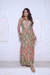Vestido viscolycra premium estampa longo recorte costas - Yellow Lily Store