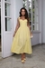 Vestido tricoline busto desenhado rodado elastex costas - comprar online