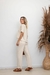 Conjunto moletinho gola v mullet bolsos costas - loja online