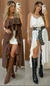 Kaftan babados boho midi mullet na internet