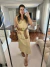 Imagem do Vestido tonal regata 2 bolsos soltinho acinturado