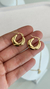 Argollas lois - 2cm - comprar online
