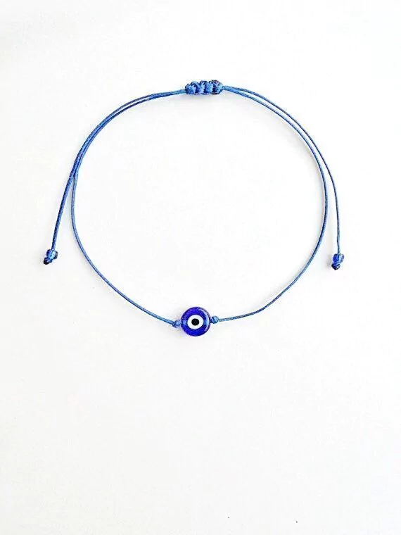 pulsera / tobillera protector azul x 2