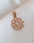 DIJE FLOR ROSÉ 2.5CM