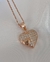 DIJE HEART ROSÉ 2.2CM - comprar online