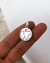 DIJE JUSTINA BLANCO 2.3CM