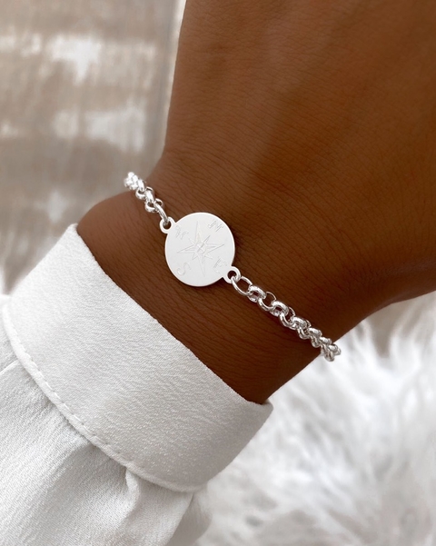 PULSERA ROXY ROSA DE LOS VIENTOS 19-24CM