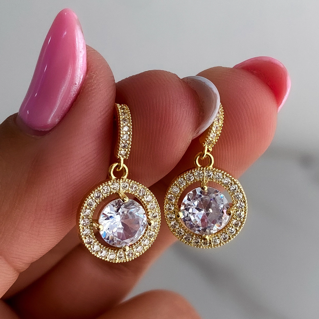 Aros Isabella Circle Gold 2Cm thumbnail 3