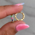 ARGOLLAS CIRCLE COLOUR GOLD 2.5MM-1CMD