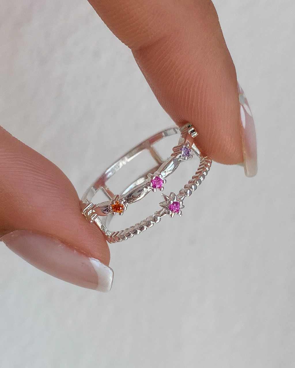 Anillo Doble Star Colors thumbnail 3