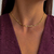 CHOKER GRUMET FACETADO 35-40CM en internet