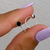 PIERCING MAILE BLACK
