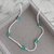 COLLAR PRIMAVERA VERDE 40-45CM