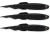ISCAS SHADS BACASHAD 13CM - BLACK 3UN na internet