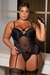 Espartilho Ilusion Red Plus Size - Bella Essencial Lingerie