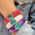 Bracelete esmaltado branco e colombiana fusion na internet