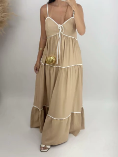 Vestido Yasmin - Nude - comprar online