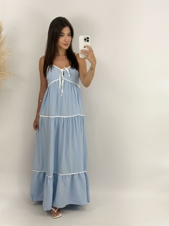 Vestido Yasmin - Azul