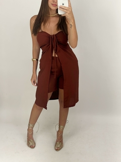 Conjunto Antonella - Marrom - comprar online