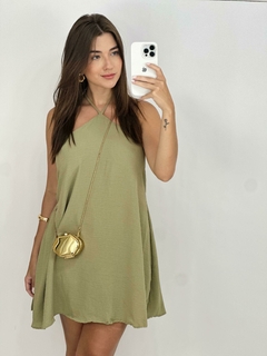 Vestido Fernanda - Verde Claro