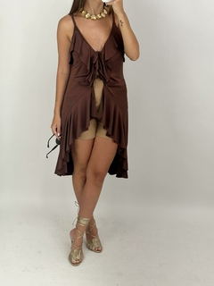 Bata Boho Chic - Marrom - comprar online