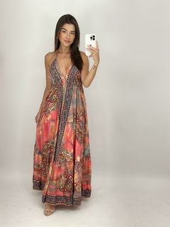 Vestido Ídian - Rosa